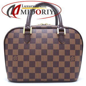 Louis Vuitton Damier Saria Ebene Brown Handbag